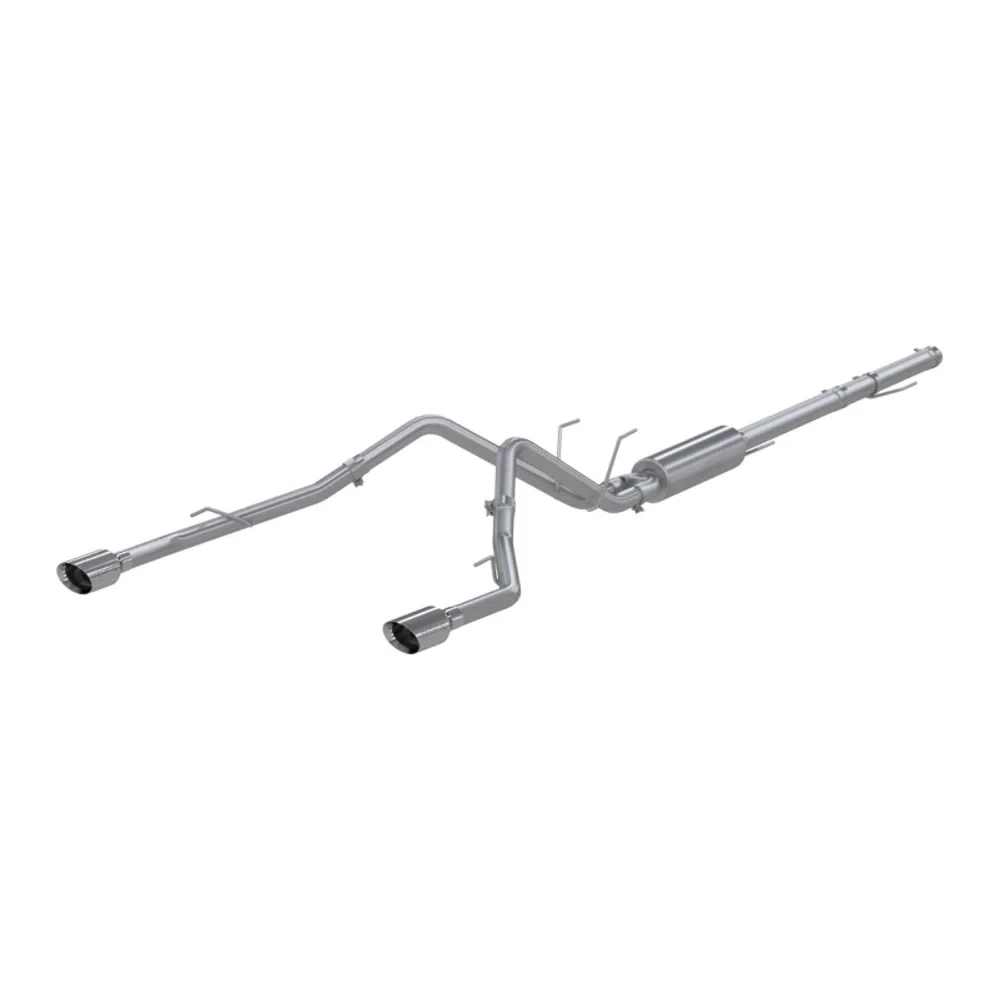 Fits 2009-2010 Dodge Ram 1500 2 1_2_ Cat Back Dual Split Rear-S5146409